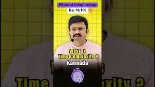 Time complexity Day90/100 of coding challenge with algorithms365