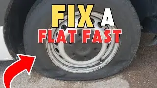 If You Get a Flat Tire... DO This To Repair Quick!