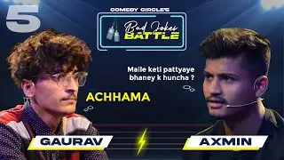 Bad Jokes Battle | Gaurav Vs Axmin | Season 1 | Episode 5 | Comedy Circle