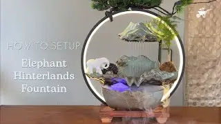 Elephant Hinterlands LED Water Fountain - How to Setup | myBageecha