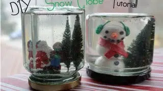 ❄DIY Snow Globe Tutorial!❄ (CRAFTMAS)