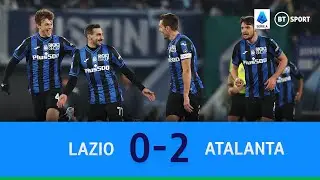 Lazio vs Atalanta (0-2) | Visitors go level with Roma and Milan after victory | Serie A Highlights