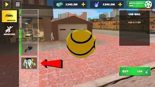 Rope Hero: Vice Town (Car Ball) New Update Leaks 5.3 - Ride in a Cannonball - Android Gameplay HD