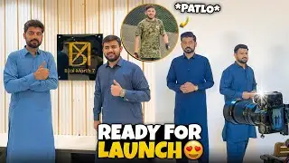 All preparations Done for BM7 Brand launch | Cricket match with patloo | Bilal Marth 