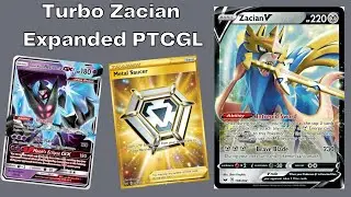 Turbo Zacian Expanded Deck Showcase and Battles PTCGL