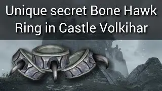 Unique secret Bone Hawk Ring in Castle Volkihar | Skyrim