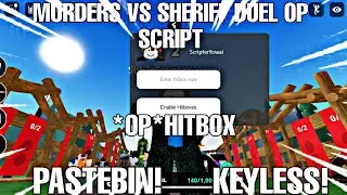 Murders Vs Sheriffs Duel Op Script For Mobile And Pc | Pastebin | Keyless | 2024