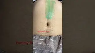 How to reduce hair growth perfectly/ Tummy waxing by Rica wax/ #skincare #beauty #tummywaxing #wax
