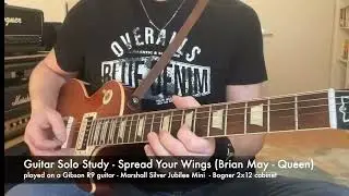 Guitar Solo Study -  Spread Your Wings (by Brian May - Queen)