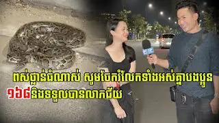 ពស់ថ្លាន់ធំណាស់ សូមចែករំលែកទាំងអស់គ្នាបងប្អូន ១៦៨ និងទទួលបានលាភជ័យ