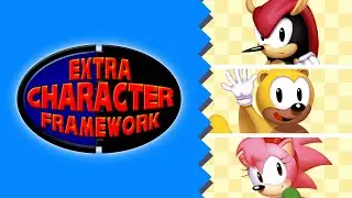 Extra Character Framework | Mighty, Ray, and Amy | ... For Sonic 3 A.I.R.