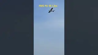 FMS PA 18 1.3m  is made for the bush.#aviation #bushplane #rcpilot #rc #landing #rcplane #godisgood