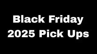 Black Friday 2025 Pick Ups 