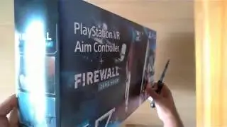 Firewall zero Hour + Aim Controller PS4 unboxing, no commentary
