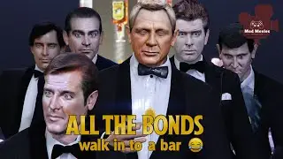 All The James Bonds Walk into a Bar It Doesn&rsquo;t End Well 😅
