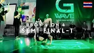 B-Boy 4:4 | Semi -1 | G-Wave Hispop International Competition 2015 Thailand