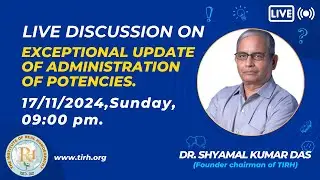 17/11/2024_ Seminar on Exceptional update of administration of potencies.