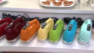KitchenAid 9-speed Digital Hand Mixer w/ Wire Whisk & Blender Rod on QVC