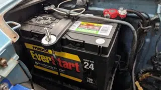 Wal Mart Ever Start Battery review.  I prefer a NAPA auto battery or an Interstate Auto Battery