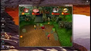 Crash Bash (ePSXe) with Cheat Engine - Jungle Bash