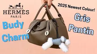 Hermes Budy Charm Unboxing | 2025 New Colour Gris Pantin