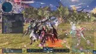 PSO2:NGS Dark Falz Aegis, blind run.