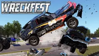Wrecking, Racing and Crashing | Wreckfest Live Stream | PC Gameplay