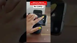 Spigen 3in1 10000 mAh Wireless Charging Power Bank