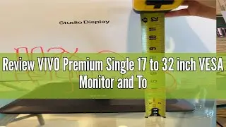 Review VIVO Premium VESA Single 17 to 32 inch Computer Monitor & Touch Screen Desk Stand with Rotati