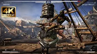 Triborg (Cyrax) vs Jacqui Briggs - Mortal Kombat X