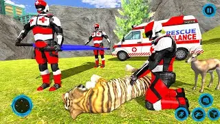 Light speed hero: Animal Rescue Robot Superhero Android Gameplay