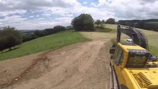 Baustelle mit Drone gefilmt, Hornih&uuml;bel Reitnau