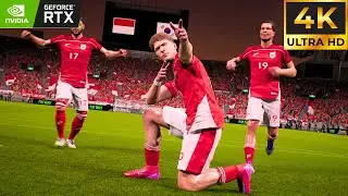 eFootball 2026 (PC) | Efootball High Graphics Gameplay | Maximum Settings | 4K 60FPS HDR Gameplay
