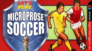 Microprose Soccer - (1988) - C64 - World Cup - Team Canada - Commodore 64 - MS Field Soccer