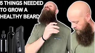 5 Things Needed For A Healthy Beard! #BeardCare #BeardProducts