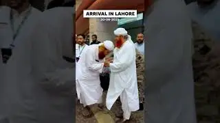Maulana Imran Attari's Arrival in Lahore |  #shortvideo #lahore #2025