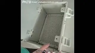 Waterproof hinge box