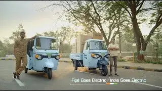 Piaggio Ap&eacute; Electrik FX Range - Ap&eacute; goes Electric, India goes Electric