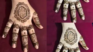 ইউনিক মানডালা ডিজাইনের টিউটোরিয়াল 😍❤️🌿। Latest henna design🌿❤️ | Mehedi by sumona