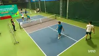 Giải PickleBall (s&acirc;n2) Bidv H&agrave; Đ&ocirc;ng - Thuế HN cs15 