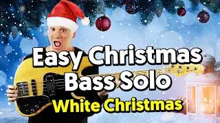 🎅 Learn This Perfect, EASY Christmas Bass Solo (tabs and tutorial)