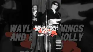 Waylon Jennings | Bass Player For Buddy Holly