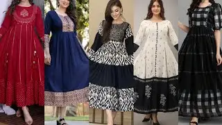 Latest Printed Frock Design | Long frock design 2026 #fashion #dressess 