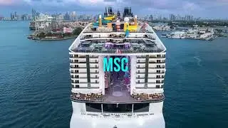 World's LARGEST Cruise Terminal: MSC Port of Miami
