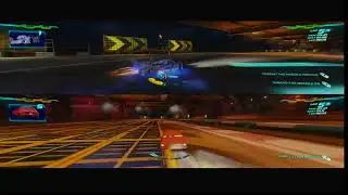 Cars 2 video game Shu Todoroki VS Grem 5 racers Battle Race 9 laps at Oil Rig Run (Request)