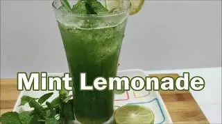 Refreshing Mint Lemonade | Healthy Mint Lemon Drink