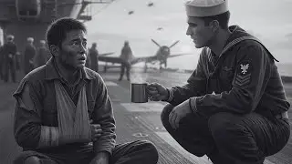 Japanese Pilot Expected Execution &mdash; American Carrier Crew Served Coffee and Bandaged Him