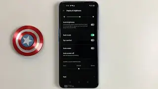 Dark mode on OPPO A54 Android 10