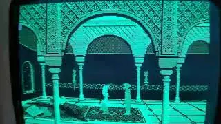 CGA monocromatico en monitor marca REMIS, industria argentina, 14 pulgadas fosforo verde