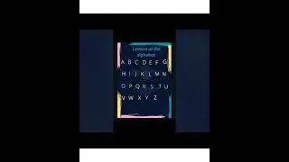 Guide to articulating words with letter 